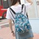 thumbnail image 4 of BlueDrawstring Backpack, Unisex Sports Bag for Swimming/Surfing/Traveling/Hiking/Yoga, 4 of 5