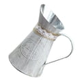 thumbnail image 4 of Durable Metal Bucket Planter In Silver Color For Gardening Enthusiasts And Flower Nursery Production 1Set, 4 of 4