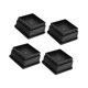 thumbnail image 4 of 4 piezas de cama elevadores de cama Protector de muebles pequeños altura de elevación de marco Aumento de ascensores de elevador de sofá para el sofá 1 pulgada cuadrada, 4 of 8