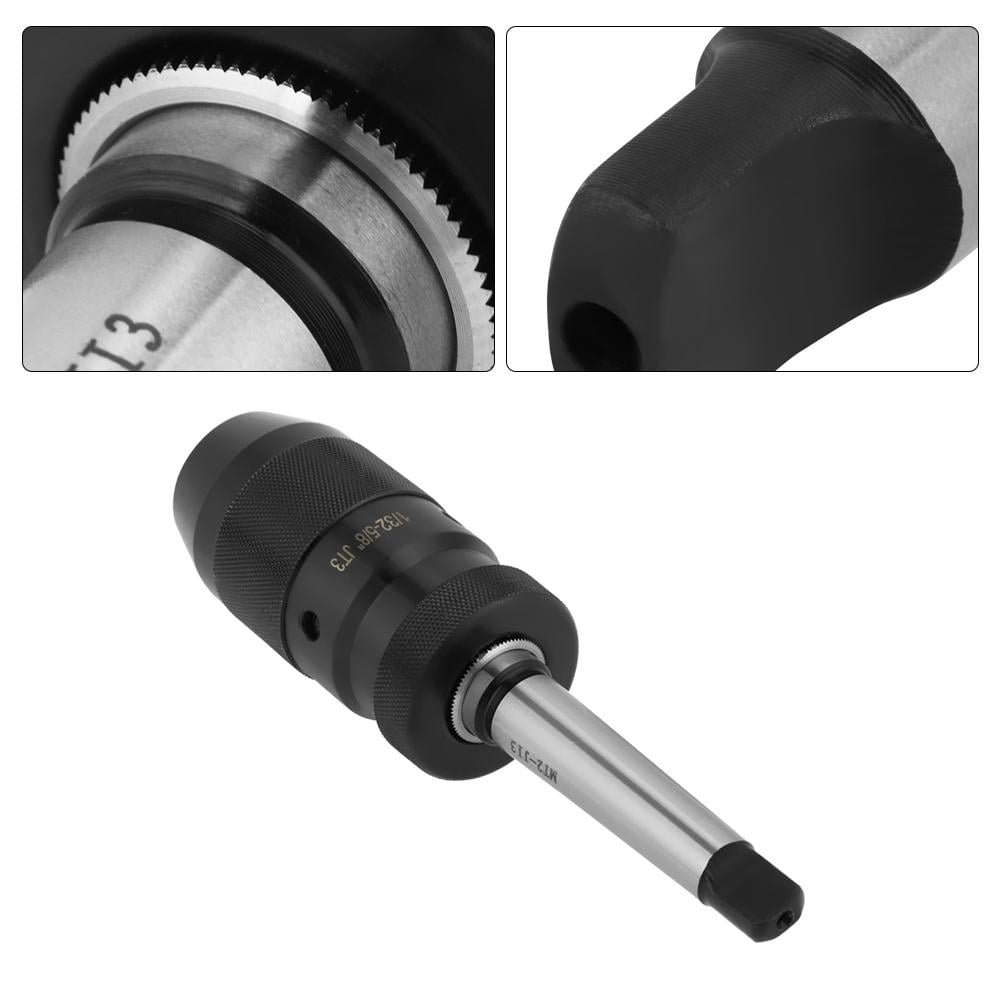 1-16mm 0.002 Self Tighten Keyless Lathe Drill Chuck with MT3-B18 Taper Arbor wtt