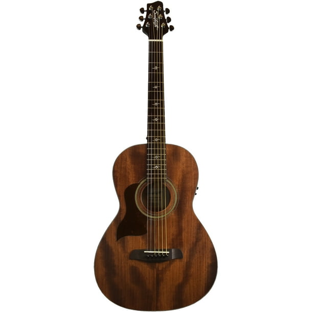 Sawtooth Series LeftHanded Solid Mahogany Top AcousticElectric Parlor