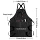 thumbnail image 4 of Delantal de lona resistente de estilo coreano con bolsillos unisex, 4 of 4