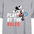 thumbnail image 3 of Disney - Play By The Rules Soccer  - Juniors Ideal Flowy Muscle T-Shirt, 3 of 5