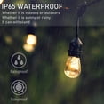 thumbnail image 3 of FDW LED 11W Edison Vintage Light Bulbs, Weatherproof (2 Pack), 3 of 7