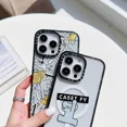 thumbnail image 3 of Funda magnética con forma de ratón y queso compatible con iPhone 15 Pro Max, marca de moda 13, anticaída 12 14 Pro, 3 of 4