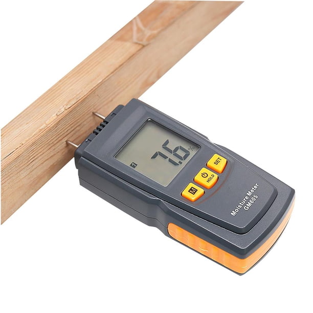Medidor De Humedad De Madera Detector De Fugas De Agua Portátil De Mano Inspección De Materiales De Construcción De Madera Digital Para Instalador De Piso De Carpintero En El Hogar sonducket TO002205-00