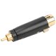thumbnail image 4 of 2Pcs o Adapter Zinc Alloy RCA Connector Male to Female Plug Converter Accessories LZ1171G, 4 of 4
