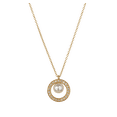 thumbnail image 3 of Collar de Mujer LuckyLy Oro 14k con Perla y Zirconia Cúbica Modelo Emy dorado Unitalla, 3 of 6
