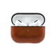 thumbnail image 2 of AirPods Pro Case Cover with Keychain, Allytech Premium PU Leather Shockproof Full Protection Portable Visible Front LED Skin Bluetooth Earbuds Container Case for Apple AirPods 3rd Gen, Brown, 2 of 8