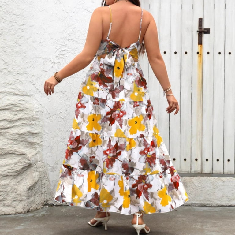 aura floral maxi dress Z Supply Aura Riviera Floral Maxi Dress In Mellow Yellow