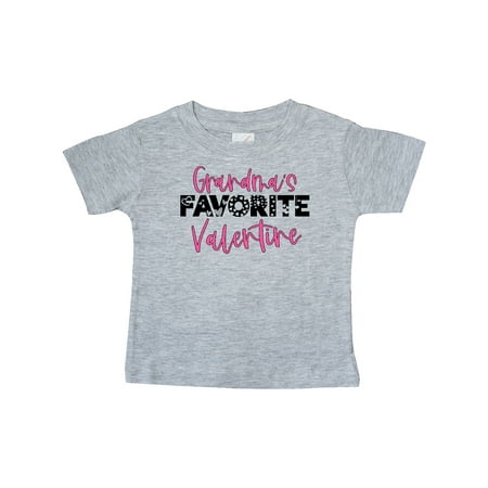

Inktastic Grandma s Favorite Valentine Gift Baby Boy or Baby Girl T-Shirt