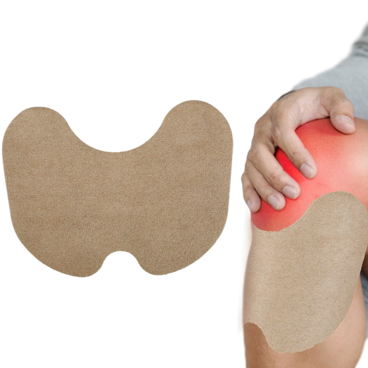 ODOMY 12Pcs Knee Pain Relief Patches,New Knee Plaster Sticker Extract