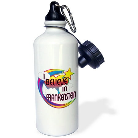 

I Believe In Frankenstein Cute Believer Design 21 oz Sports Water Bottle wb-166500-1