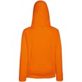 thumbnail image 2 of Fruit of the Loom - Chaquetilla ligera con capucha para mujer (Naranja), 2 of 3