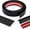 Black, variant on 22 Feet Flexible Inside & Outside Corner Trim Molding, Peel and Stick Molding Trim for Walls, Corner Trim molding, Wall Corner Protector (Gold, Width 0.8 in)