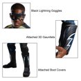 thumbnail image 3 of The Black Lightning Adult Deluxe Costume, 3 of 3