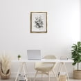 thumbnail image 2 of Stupell Industries Vintage Roses Bundle Floral Painting Gold Floater Framed Canvas Art Print Wall Art, 17 x 21, 2 of 9
