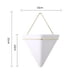 thumbnail image 2 of Maceta Triangular de Pared Geométrica para 2pc m mayimx Plantador colgante, 2 of 3