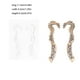 thumbnail image 3 of Sonducket Palillos para el cabello Tocados antiguos Patrón de dragón Clip Marcador Colgante Etiqueta de libro DIY Moño Herramientas de estilismo Broche Accesorio para el cabello Bronce antiguo Sonducket AP009889-02B, 3 of 6