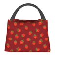 thumbnail image 1 of Easygdp Strawberry Bolsa de Almuerzo Insulada Reutilizable, Bolsa de Mano y Bandolera para Oficina, Trabajo, Viajes, 1 of 6