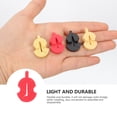 thumbnail image 2 of 4Pcs Practical Violin Practice Silencers Practice Violin Special Mutes Rubber Violin Mutes, 2 of 8