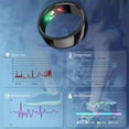 thumbnail image 4 of Smart Ring Health Monitor for Men Women Bluetooth Blood Pressure Heart Rate Sleep Monitor Ip68 Waterproof(Gold), 4 of 5