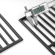 Grill Grates for Nexgrill Home Depot 720-0830H 720-0783E 720-0670C, 17 Inch Cast Iron Replacement Parts for Nexgrill 720-0888 720-0888N Charbroil 463241113 463446015 720-0670D, Master Forge 1010037