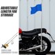 thumbnail image 4 of Soporte de montaje para manillar de asta de bandera para motocicleta, accesorios para bicicleta, 4 of 6