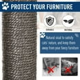 thumbnail image 4 of PawHut Cat Tree Cat Condo with Scratching Post Grey 47", 4 of 10