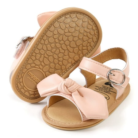 

RVROVIC Baby Girls Sandals Premium Soft Anti-Slip Rubber Sole Infant Summer Outdoor Shoes 0-18 M