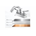 thumbnail image 4 of Mezcladora para Lavabo de Baño, Grifo para Lavabo de Baño, Llave Mezcladora para Baño, Grifo de Baño, Llaves Lavabo Baño Xtellar plateado, 4 of 4