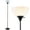 Black, variant on Henry 71" Torchiere Standing Floor Lamp by Newhouse Lighting, Black