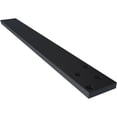 thumbnail image 5 of Ekena Millwork 2 1/2"W x 22"D Hidden Floating Steel Heavy Duty Bracket, Powder Coated Black, 5 of 10