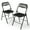 Two chairs, variant on FlexWave Folding Chair Adult version Set，Includes 2 Folding Chairs，for Home, Game Night, Picnic, or Party