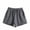 Gray, variant on PIWHJQK Women Cotton and Linen Shorts Women's Solid High Waist Loose 5 Inch Cotton Linen Shorts Slim Look Bottoms