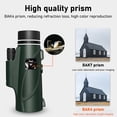 thumbnail image 6 of Single Telescope 10x50 High Power High-definition Bird Watching Outdoor Mobile Phone Camera Telescope Telescopes for Beginners Gift for him, 6 of 7