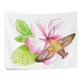 thumbnail image 2 of EREHome Hummingbird Moth Watercolor Home Decoration Wall Tapestry 90x60 inches, 2 of 4