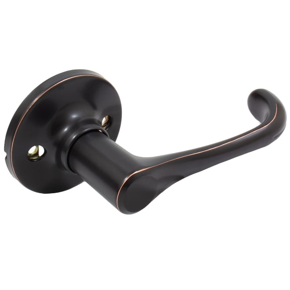 Memphis Door Lever, Dummy (Non-Turning) Latch, Vintage Bronze by Stone Harbor Hardware