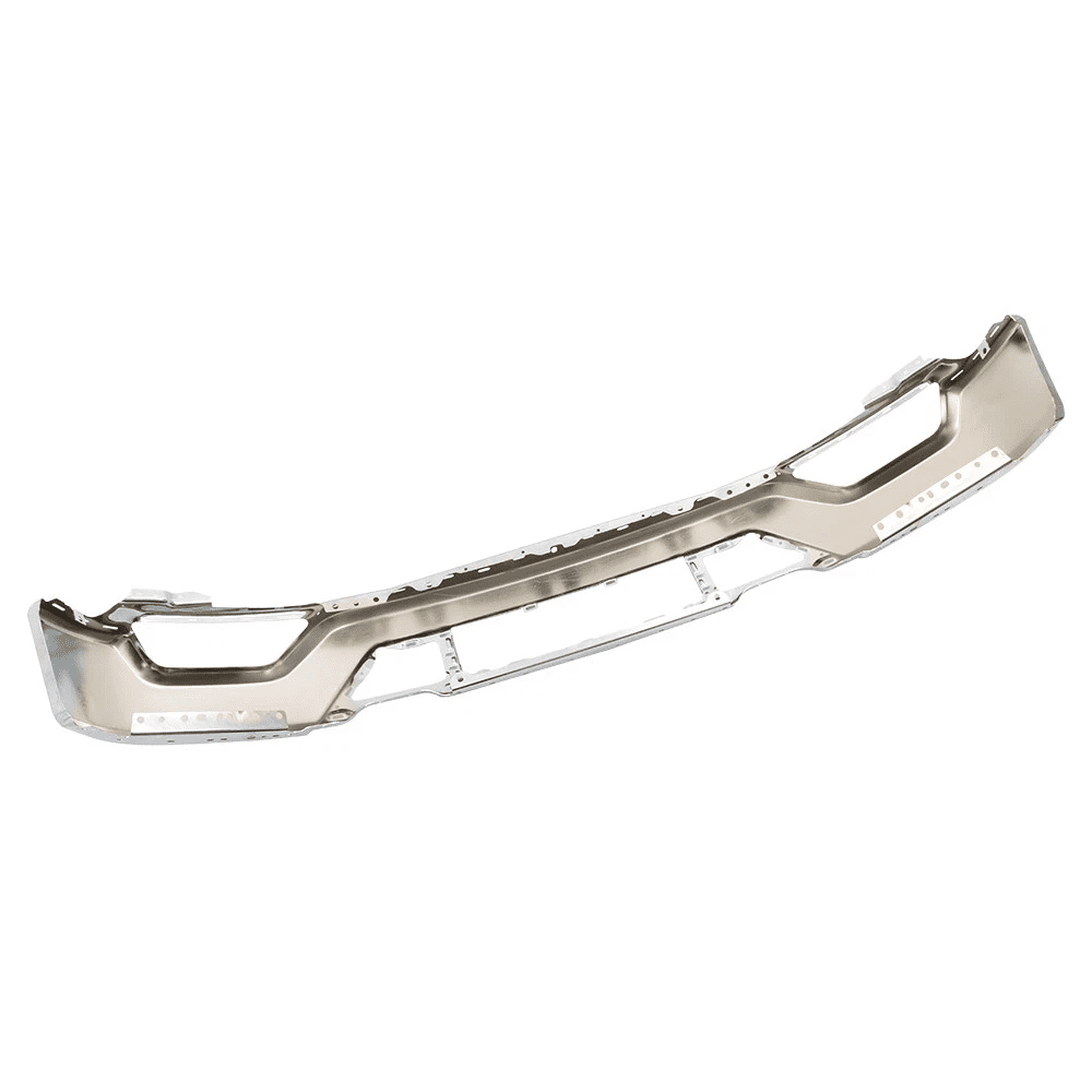 Top Gear Motors Front Bumper for Ford F-150 2021–2023 Chrome Finish Without Sensor Holes ML34-17757-F