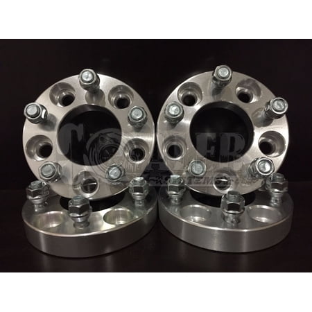 4 1.25" Wheel Spacer Adapters | 5x4.75 to 5x4.5 | Chevy S10 Corvette Camaro 74mm