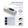 thumbnail image 1 of 2 Pack Motion Sensor Light Indoor, 64 LED Under Cabinet Lights with Digital Display, 14in Battery Operated Closet Lights for Kitchen/Closet/Wardrobe,, 1 of 5