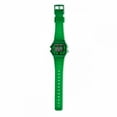 thumbnail image 1 of Minecraft Creeper Digital Watch Face with Green Band, 1 of 2