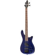 Rogue LX200B Series III Fretted 4-String Solid Body Bass Guitars, Metallic Blue