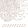 thumbnail image 1 of Uxcell 1800-Pack Cuentas Bugle, Cuentas de Vidrio de Tubo Bugle de 2x6mm para Manualidades DIY/Pulsera/Collares Color Transparente, 1 of 7