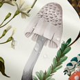 thumbnail image 4 of Erosebridal Wild Mushroom 72.00"x72.00" Shower Curtain Outdoor Natural Plants Bathroom Accessories Lovers Botanical Leaves Rustic Fabric Shower Curtain Vintage Flowers Mushrooms Bath Curtain,White, 4 of 5