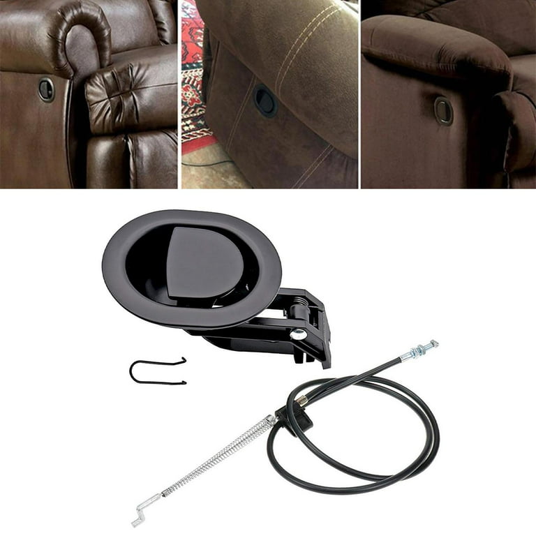 Metal Recliner Handle Replacement Parts with Cable Universal