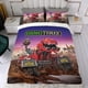 thumbnail image 4 of Dinotrux Conjunto de sábanas temático, trío de piezas, cómodo y amigable con la piel, diseño único, regalo de decoración para el hogar para familiares, amigos y fans,140cm *210cm, 4 of 6