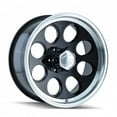 thumbnail image 1 of 5-114.3 PCD Black Machined Lip Wheel, 1 of 1