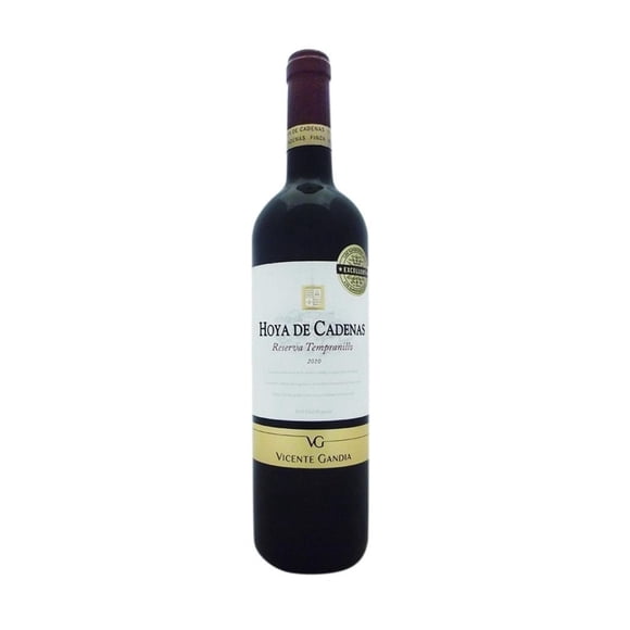 Vino Tinto Vicente Gandia Hoya de Cadenas Reserva Tempranillo 750 ml