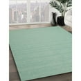 thumbnail image 3 of Ahgly Company Machine Washable Indoor Rectangle Contemporary Blue Green Area Rugs, 6' x 9', 3 of 7